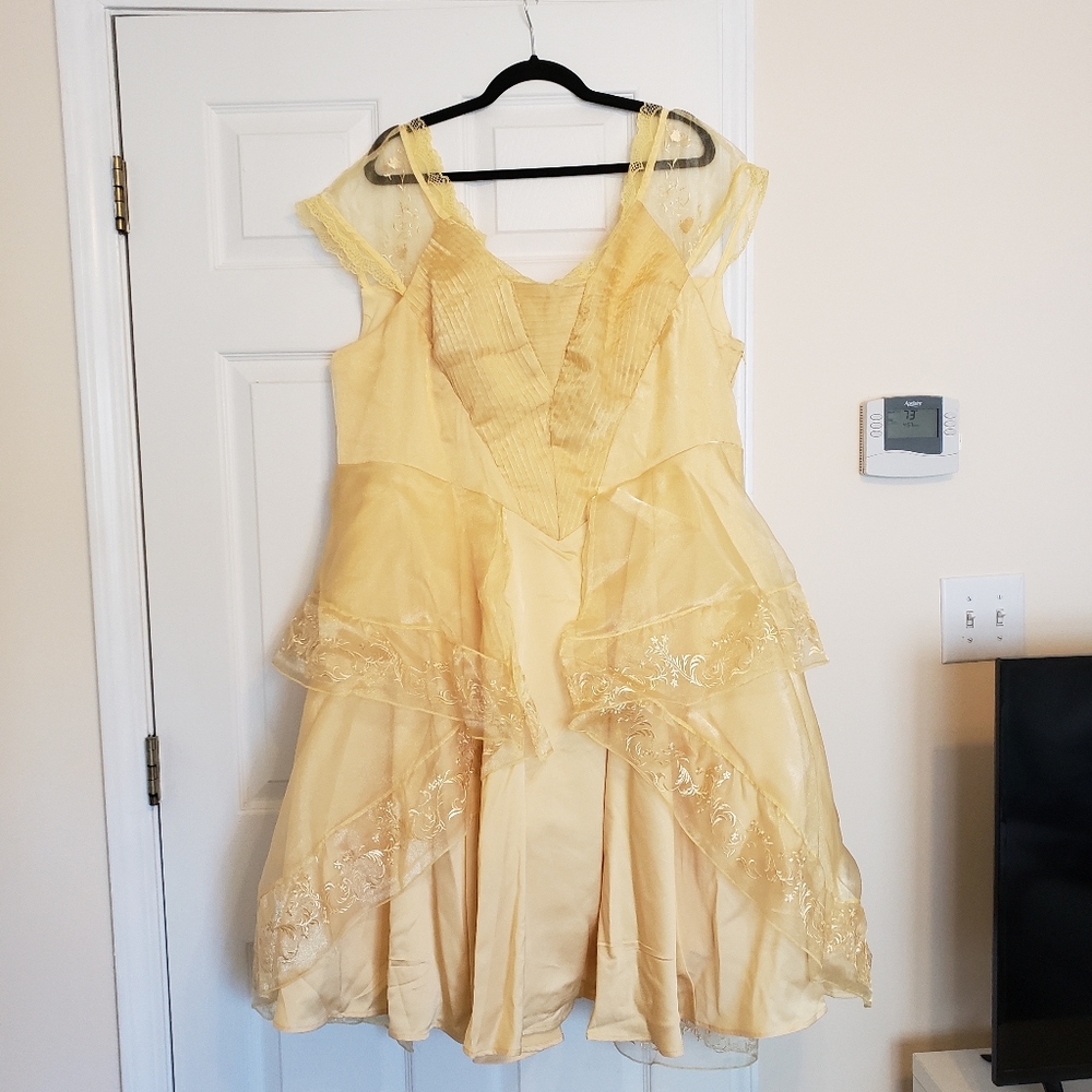Plus Size Belle Halloween Costume Dress